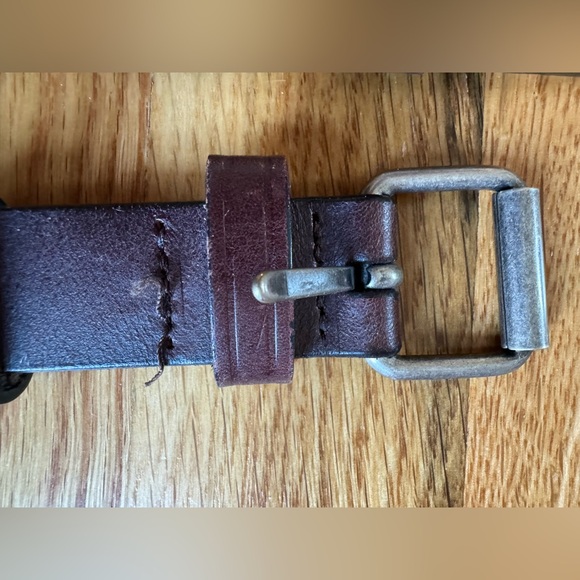 Lot of 5 women’s belts size Small — all leather! Pink, faux snake etc - Picture 7 of 16